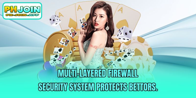multi layered firewall security system protects bettors